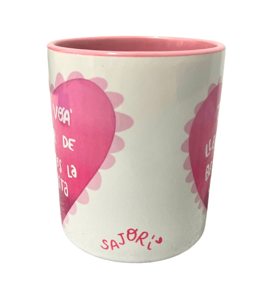Te voa’ llenar de besitos — Taza
