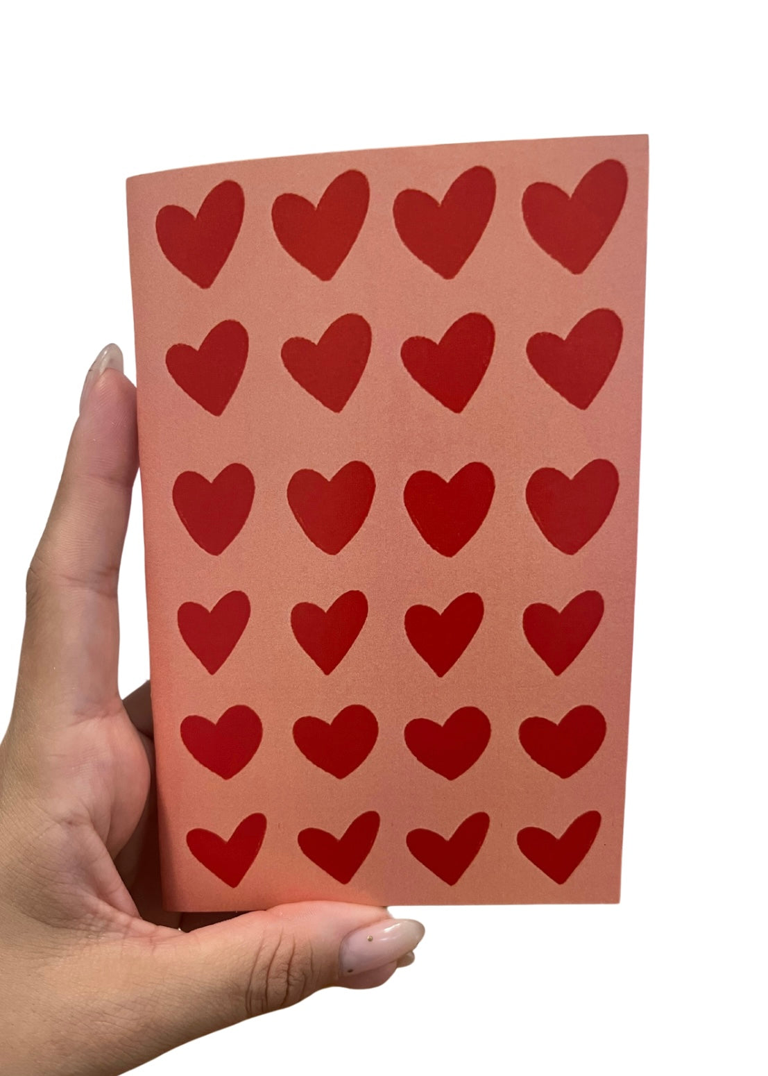 corazoncitos - postal