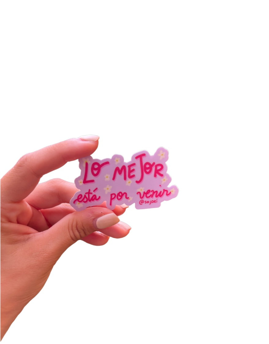 Lo mejor está por venir - Sticker