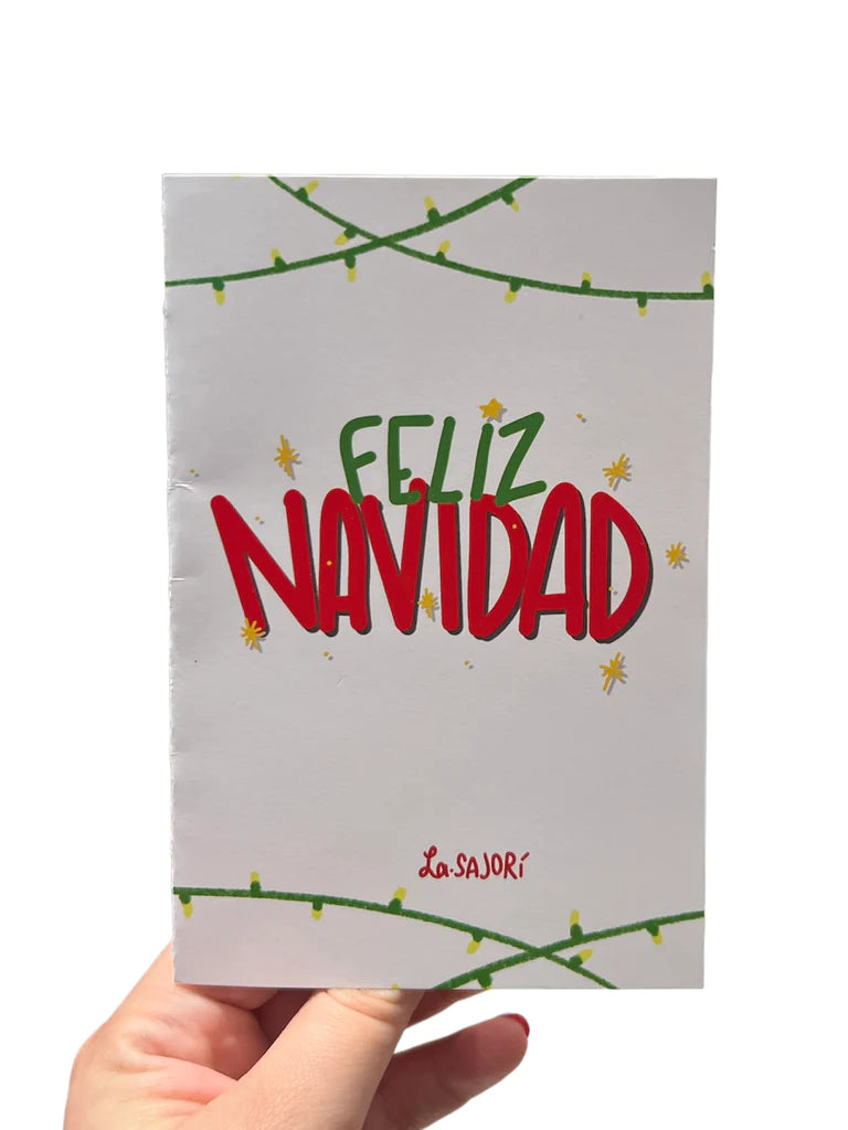 Feliz Navidad Luces - Postal